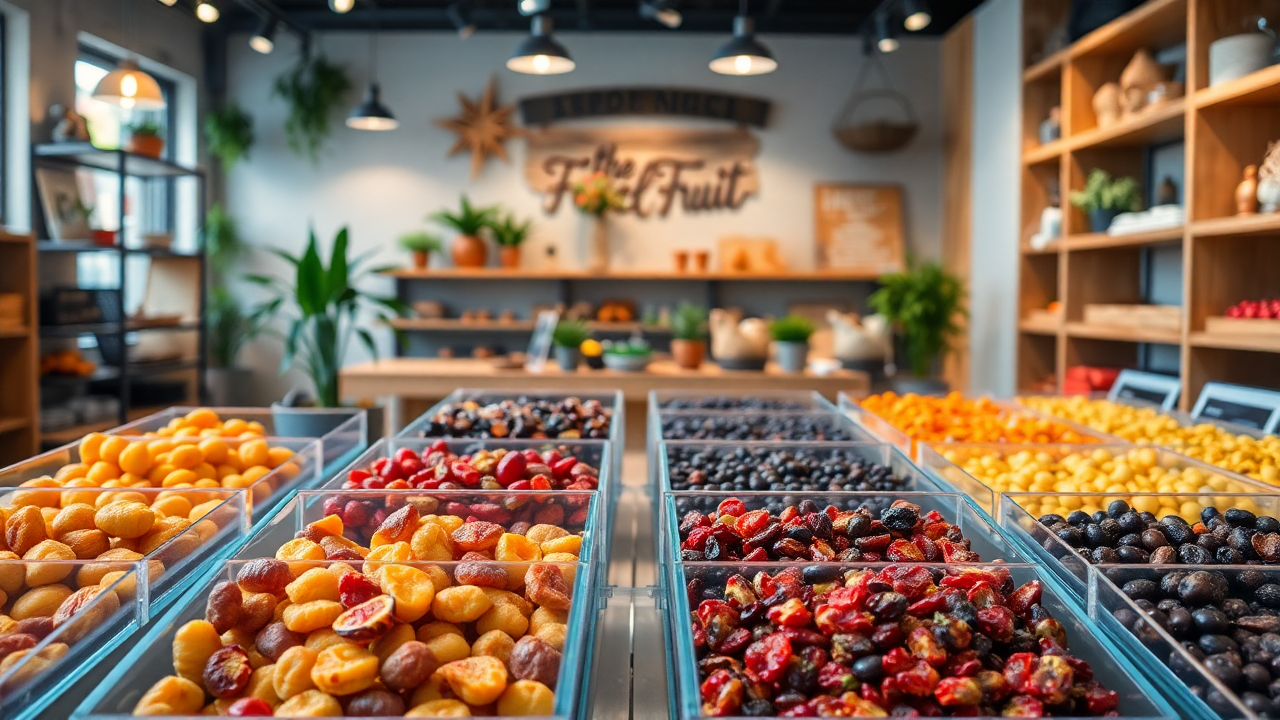Nuts Store Decoration
