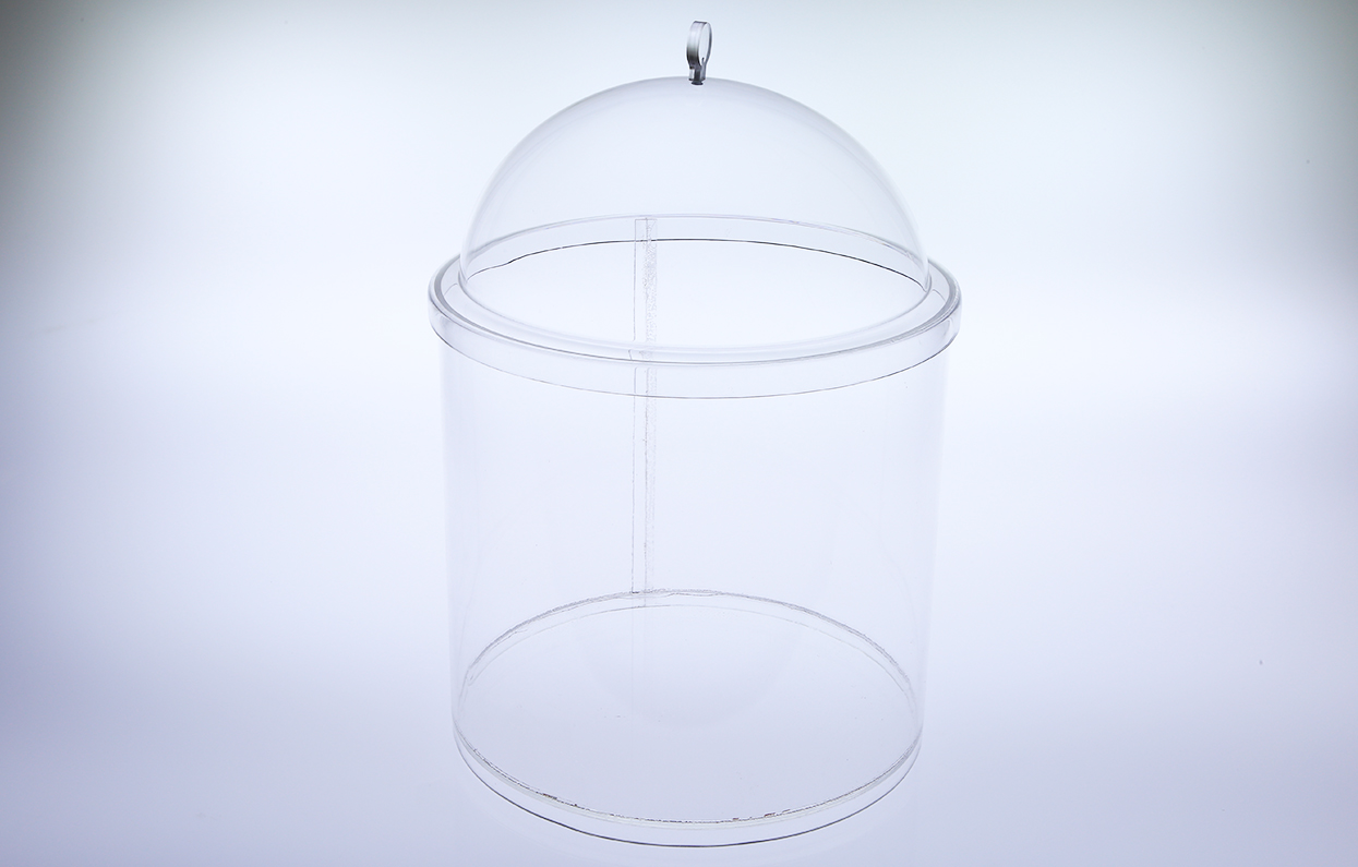 Plexiglass Round Box