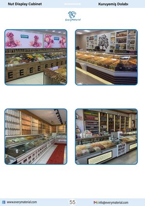 Nut Display Cabinet