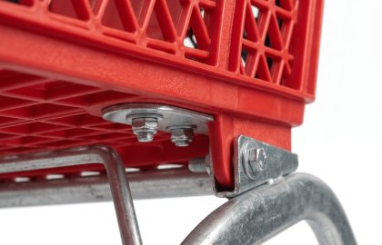150 lt Metal Şase Plastik Market Arabası