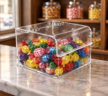 Box mit Radiusdeckel