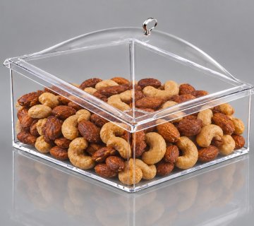 Geneigte recheckige Box