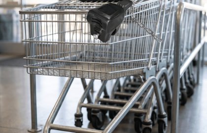 Market Arabası Kilit Sistemi