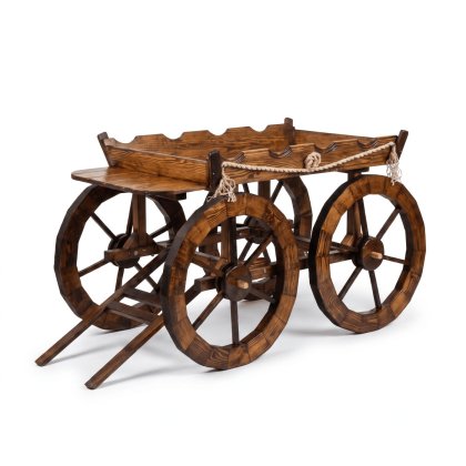 Decorative Wooden Horse Carriage