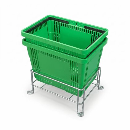 Metal Basket Stand without Wheels